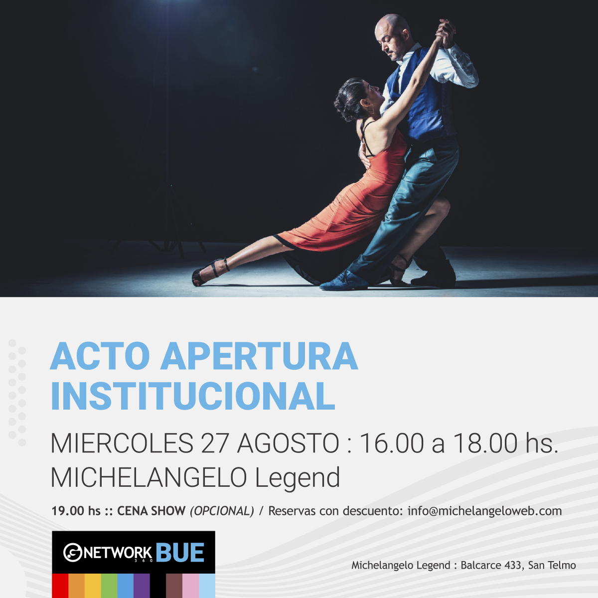 Gnetwork360 Acto Apertura